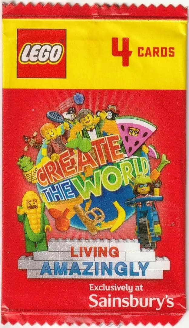 LEGO 1992001 Create the World Trading Cards: Living Amazingly - Random Pack
