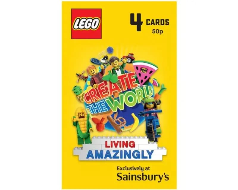 LEGO 1992002 Create the World Trading Cards: Living Amazingly - Booster Pack