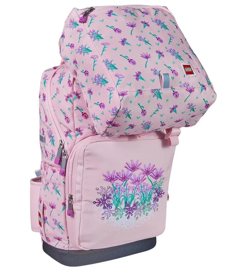LEGO 202382506 Flowers Backpack with Gym Bag