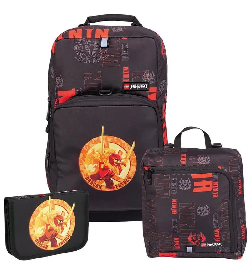 LEGO 202542502 Ninjago Dragon Energy School Bag Set