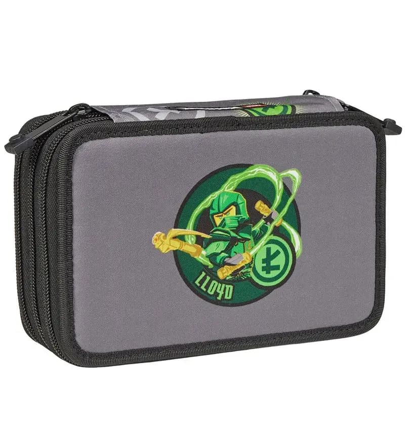 LEGO 202912501 Ninjago Elemental Master Of Energy 3-Layered Pencil Case with Pencils