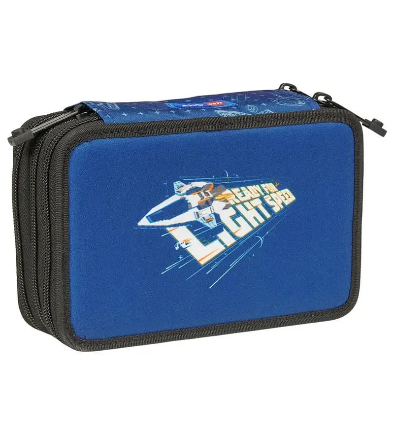 LEGO 202912505 City Space Explorer 3-Layered Pencil Case with Pencils