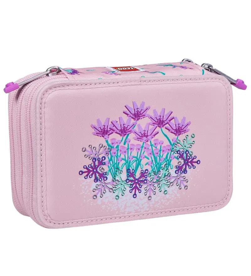 LEGO 202912506 Flowers 3-Layered Pencil Case with Pencils