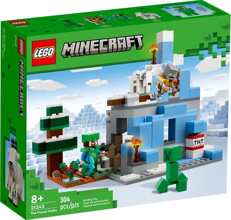 LEGO 21243 Ośnieżone szczyty