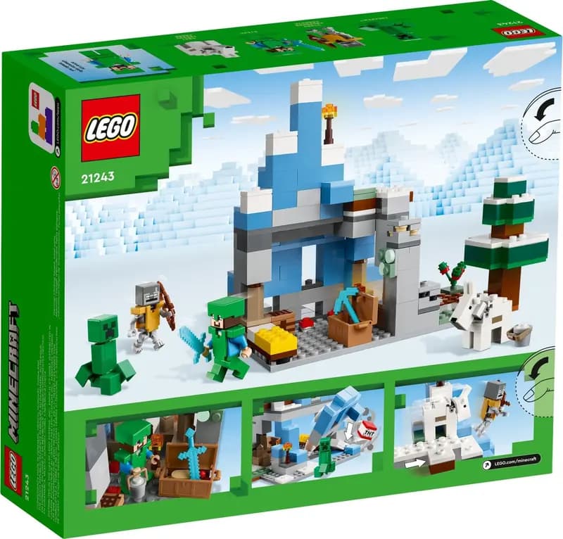 LEGO 21243 Ośnieżone szczyty