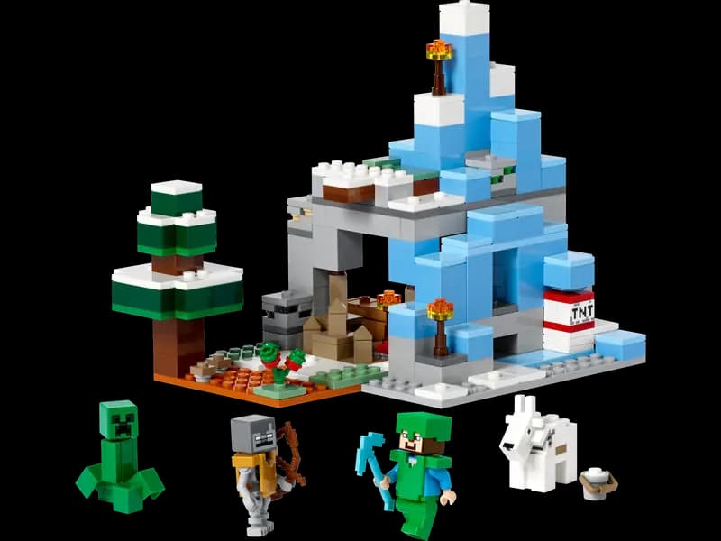 LEGO 21243 Ośnieżone szczyty