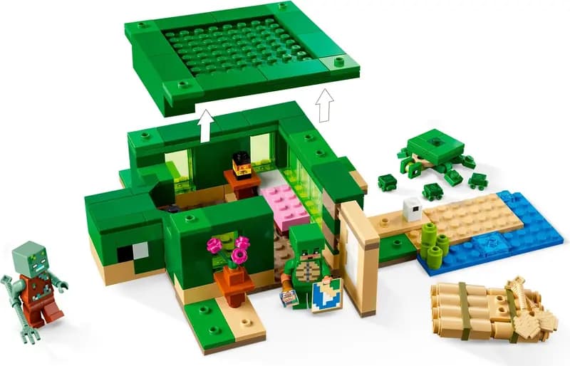 LEGO 21254 Domek na plaży żółwi