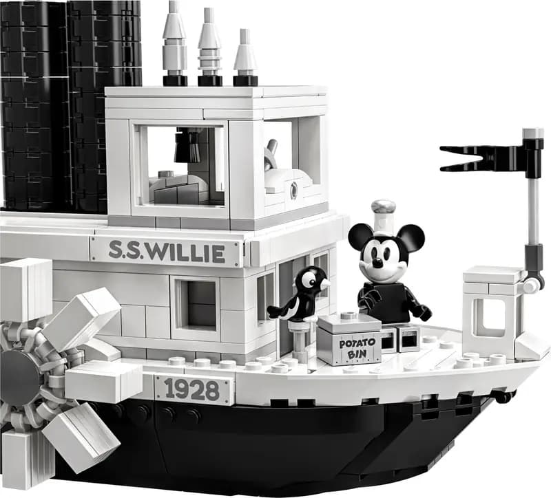 LEGO 21317 Parowiec Willie