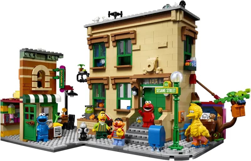 LEGO 21324 123 Sesame Street