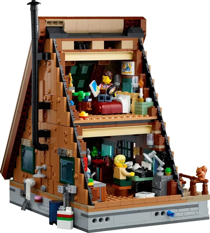 LEGO 21338 Chatka w kształcie litery A