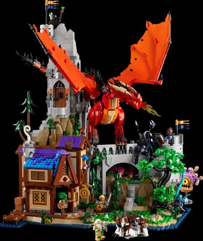 LEGO 21348 Dungeons & Dragons: Opowieść czerwonego smoka