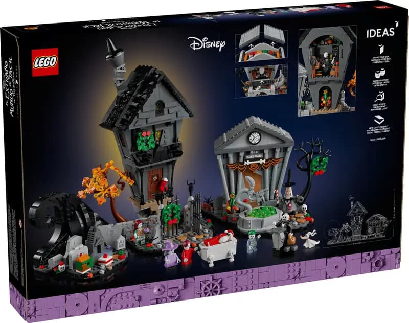 LEGO 21351 Disney: Miasteczko Halloween Tima Burtona