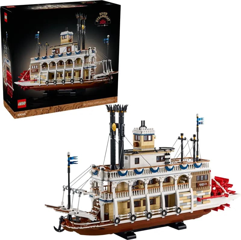 LEGO 21356 Parowiec rzeczny