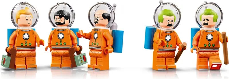 LEGO 21367 Tintin i rakieta na Księżyc