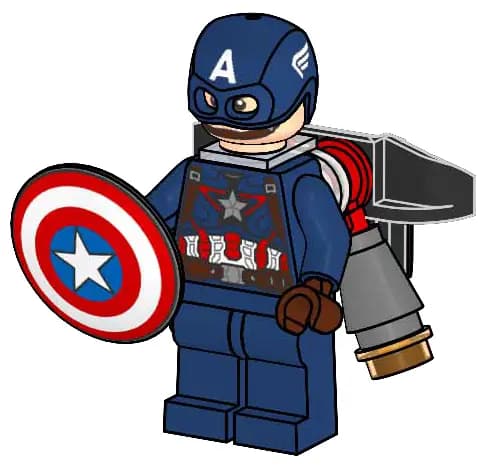 LEGO 242503 Captain America
