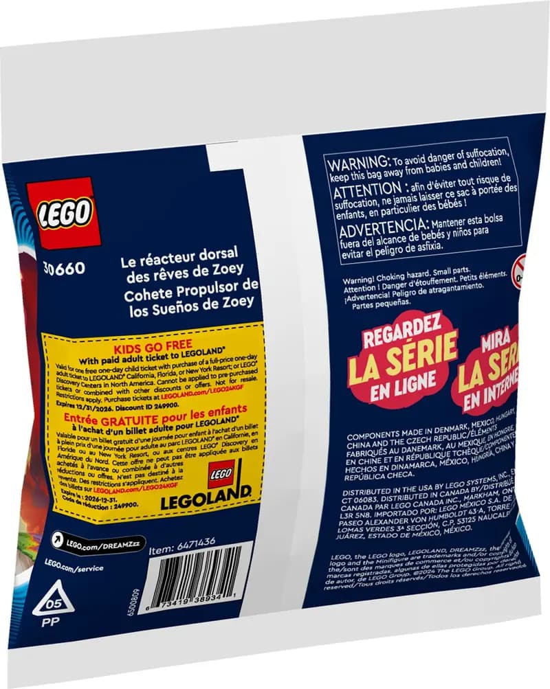 LEGO 30660 Plecak odrzutowy z dopalaczami Zoey