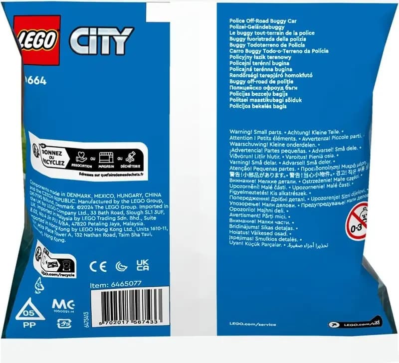 LEGO 30664 Policyjny łazik terenowy