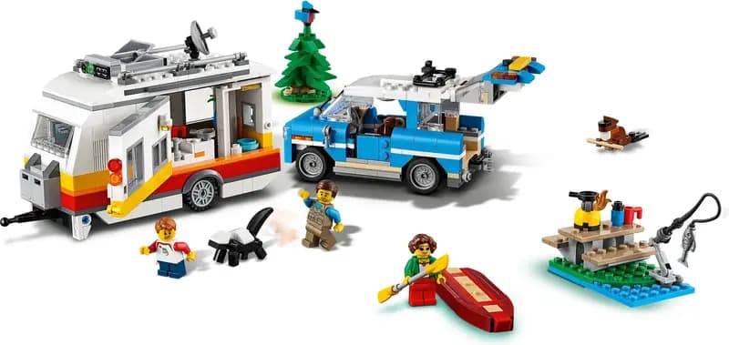 LEGO 31108 Wakacyjny kemping z rodziną