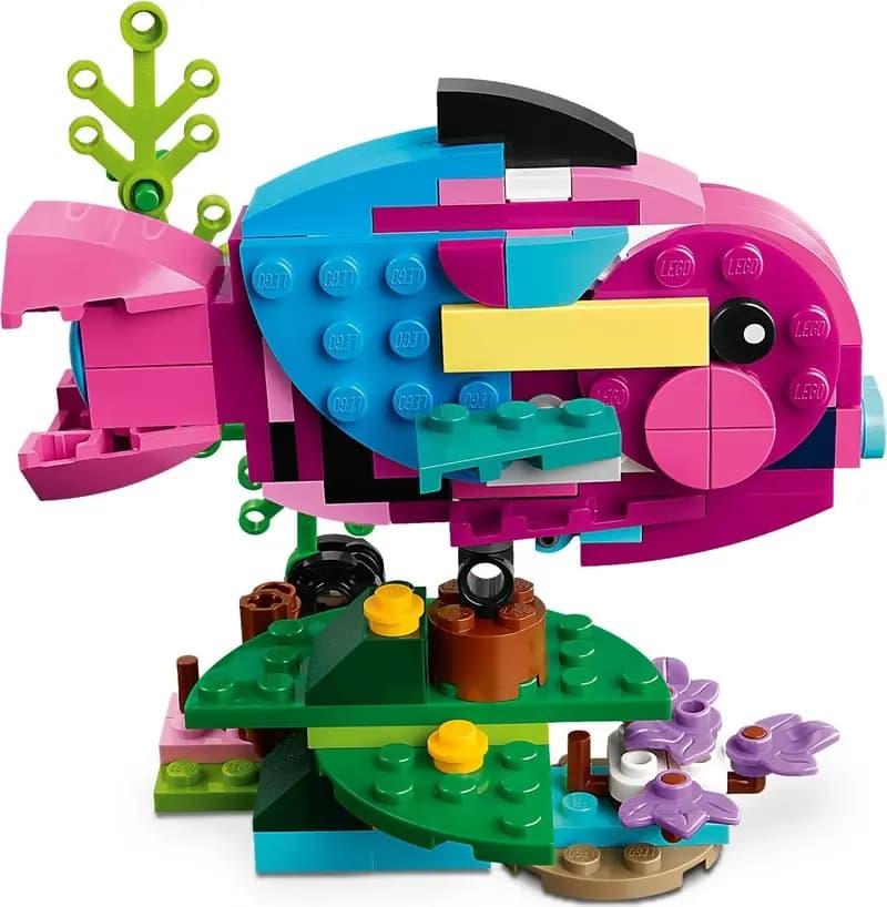 LEGO 31144 Egzotyczna różowa papuga