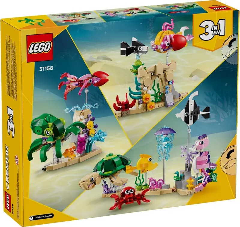 LEGO 31158 Zwierzęta morskie