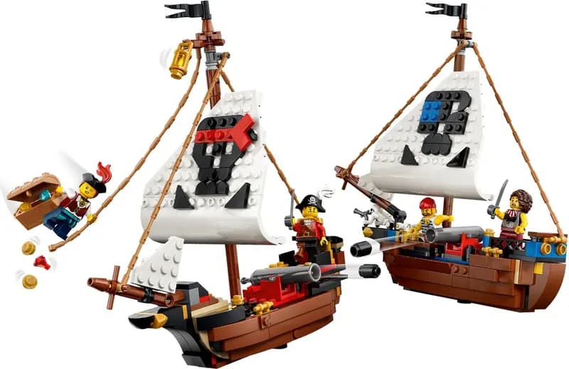 LEGO 31387 Legendarny statek piracki