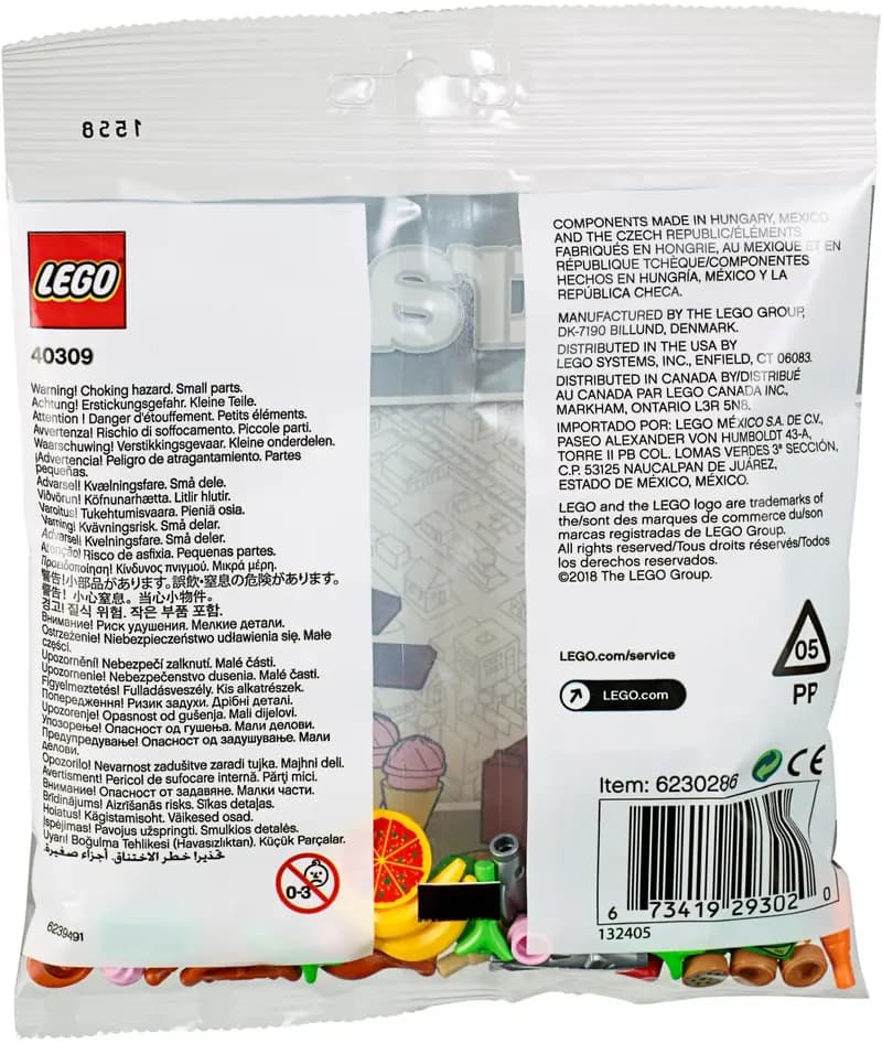 LEGO 40309 Akcesoria spożywcze