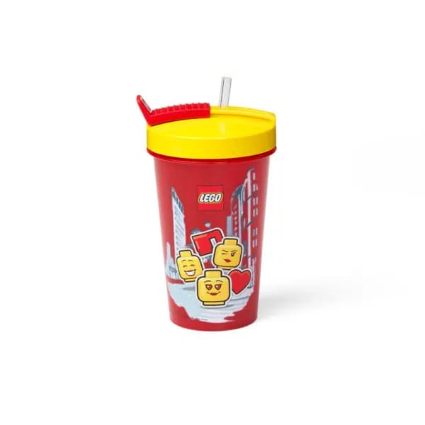 LEGO 40441725 Girl Tumbler with Straw