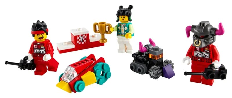 LEGO 40472 Monkie Kid i wyścig zdalnie sterowanych aut