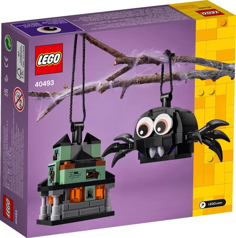 LEGO 40493 Pająk i nawiedzony dom