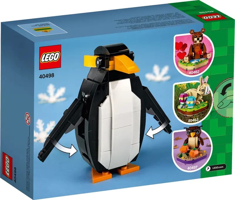 LEGO 40498 Bożonarodzeniowy pingwin