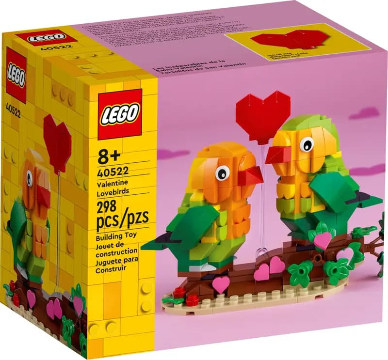 LEGO 40522 Walentynkowe papużki nierozłączki