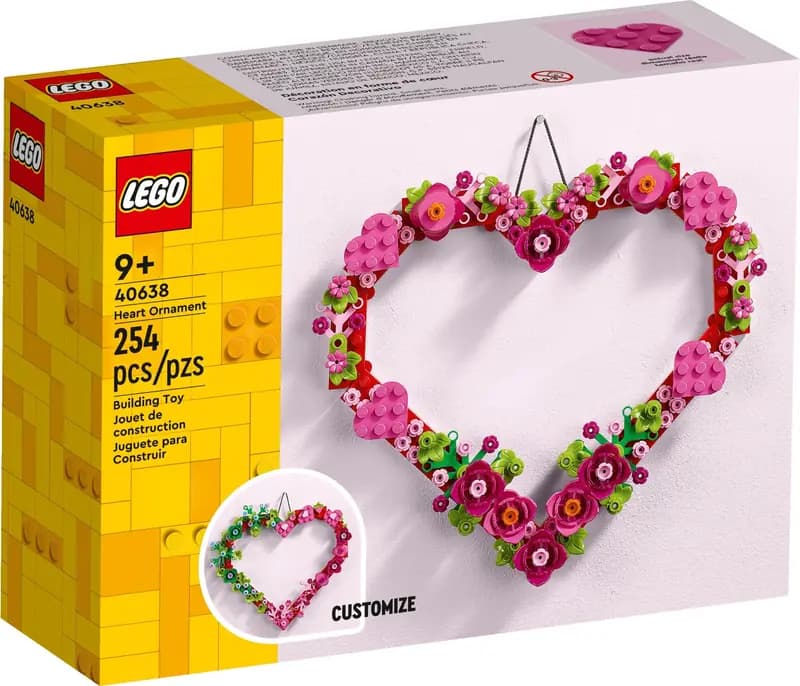 LEGO 40638 Ozdoba w kształcie serca