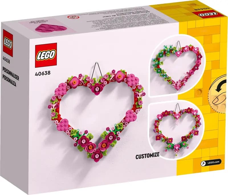 LEGO 40638 Ozdoba w kształcie serca