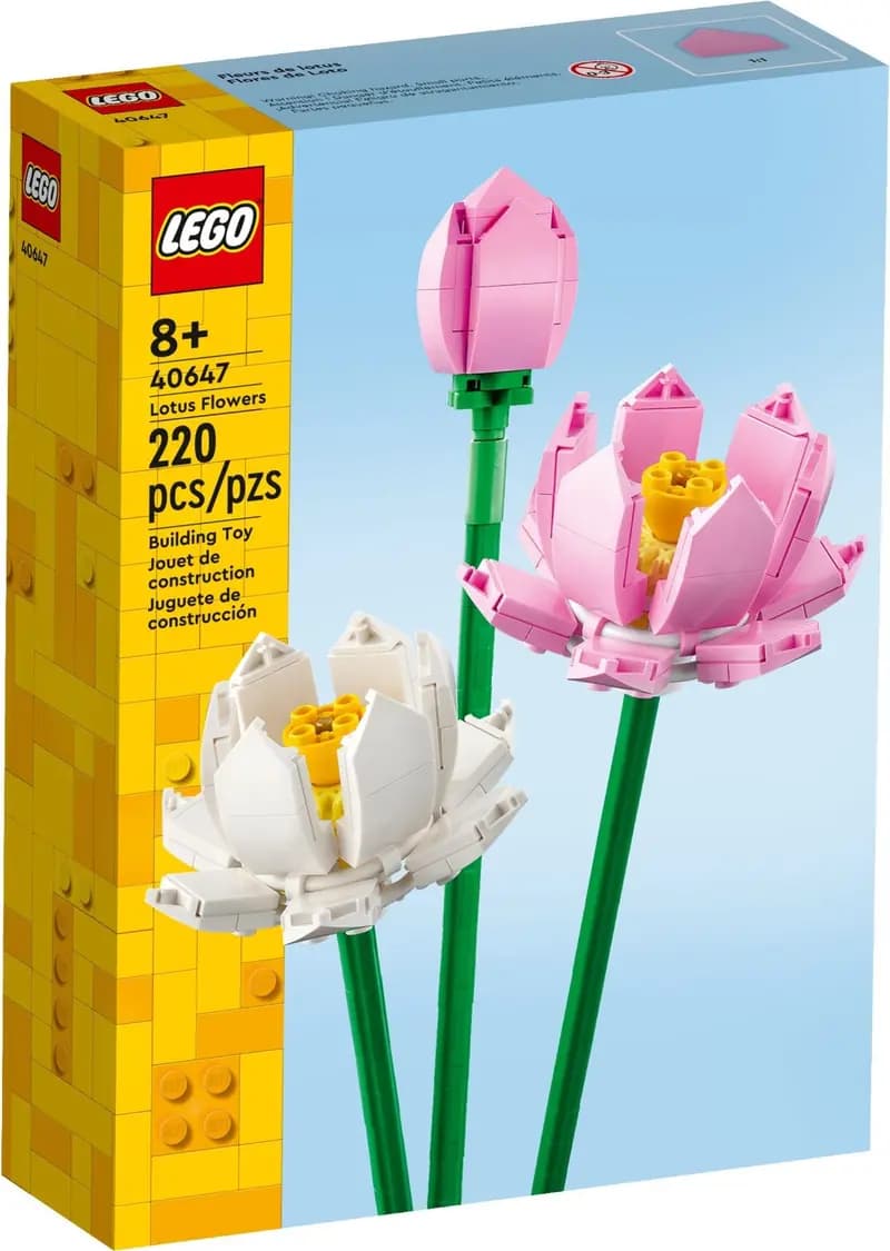 LEGO 40647 Kwiaty lotosu