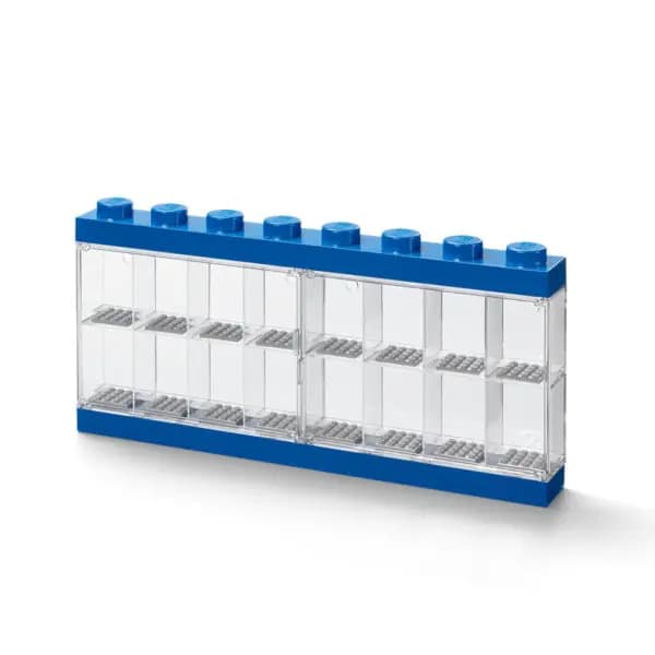 LEGO 40660005 Minifigure Display Case 16 (Blue)