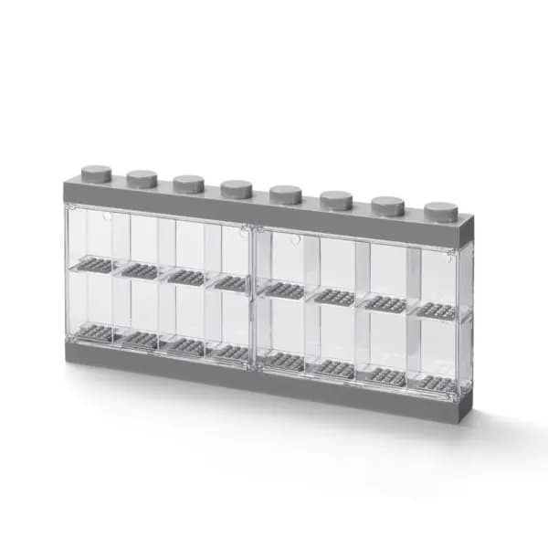 LEGO 40660006 Minifigure Display Case 16 (Light Bluish Gray)