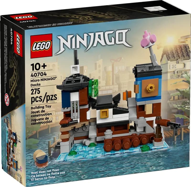 LEGO 40704 Doki mikro-miasta NINJAGO