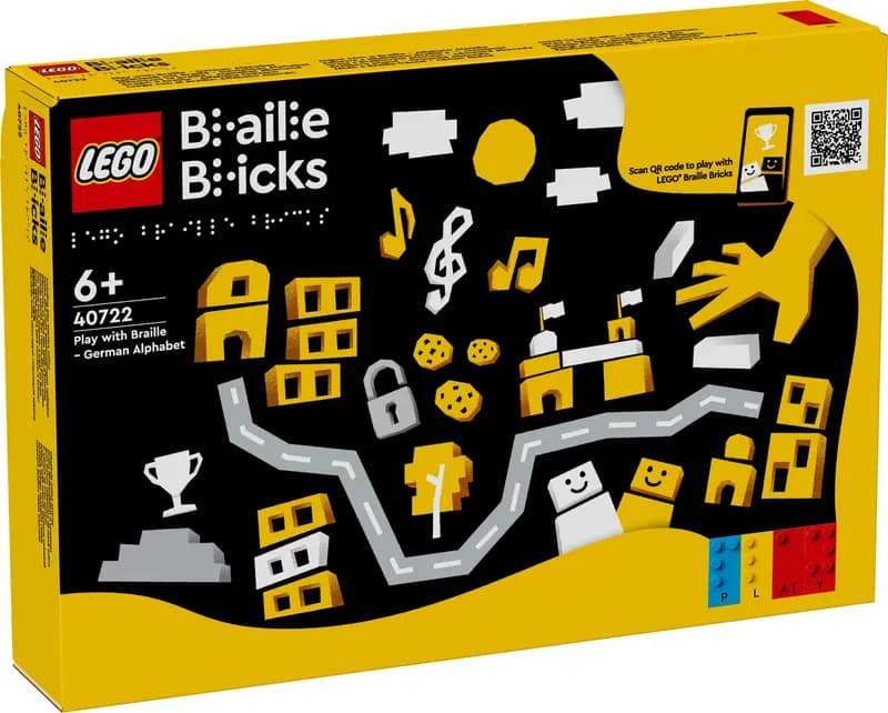 LEGO 40722 Zabawa z alfabetem Braille’a - niemiecki