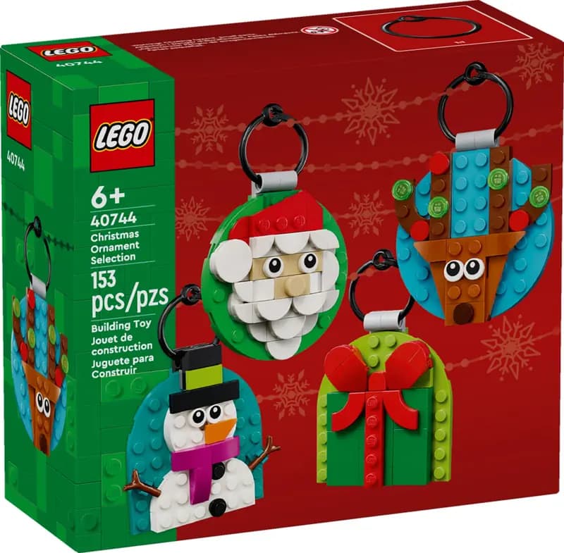 LEGO 40744 Kolekcja ozdób świątecznych