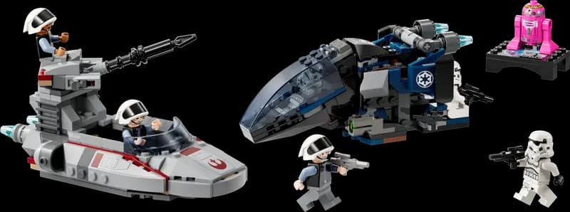 LEGO 40755 Imperialny transportowiec kontra zwiadowczy śmigacz Rebelii