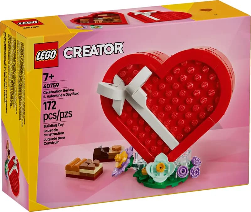 LEGO 40759 Seria okolicznościowa: Walentynkowe pudełko