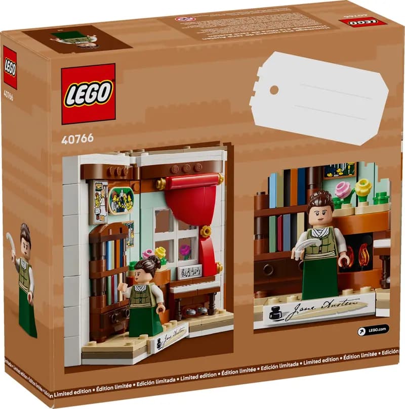 LEGO 40766 Hołd dla książek Jane Austen
