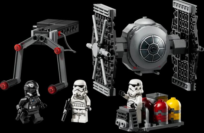 LEGO 40771 Myśliwiec TIE™ ze stanowiskiem w imperialnym hangarze