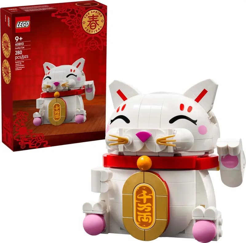 LEGO 40813 Japoński kot szczęścia