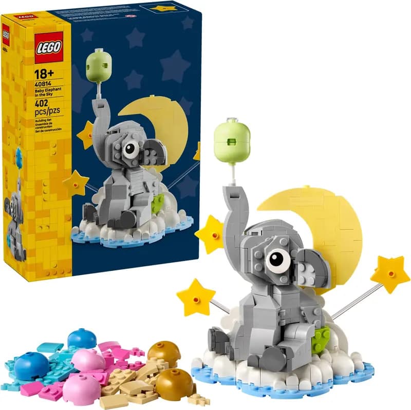 LEGO 40814 Słoniątko na niebie