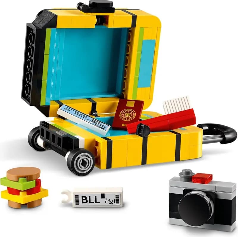 LEGO 40817 Żółta walizka podróżna