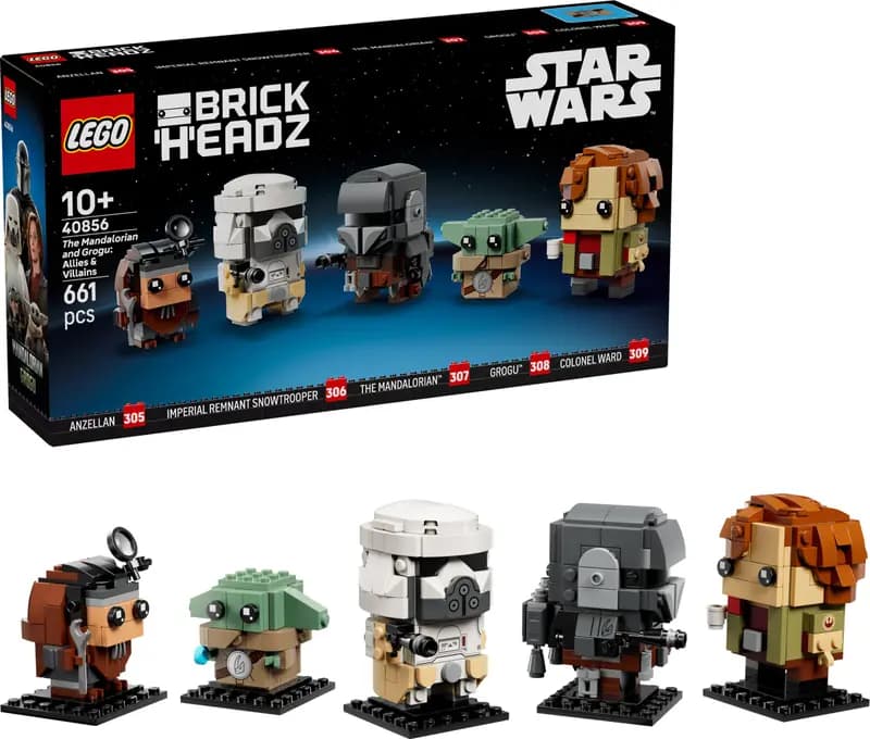 LEGO 40856 The Mandalorian and Grogu: Sojusznicy i złoczyńcy