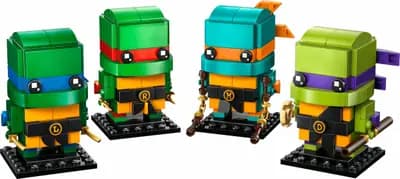 LEGO 40878 Figurki Wojowniczych żółwi ninja
