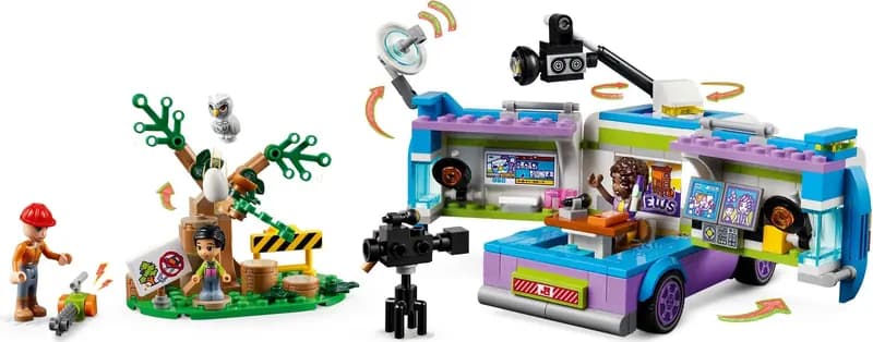 LEGO 41749 Reporterska furgonetka