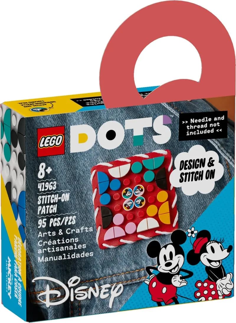LEGO 41963 Myszka Miki i Myszka Minnie - naszywka